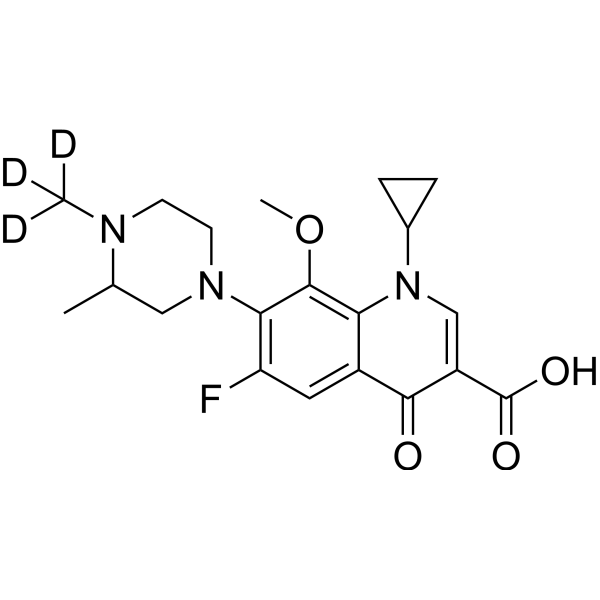 N-Methyl Gatifloxacin-d3 1216721-34-4